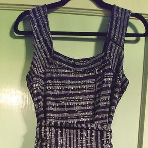 EFFIE'S HEART Dolce Vita Dress Navy Print XL NWT